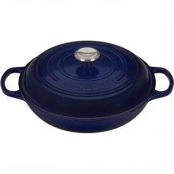 Le Creuset 5 Qt. Signature Braiser - Indigo COOKWARE