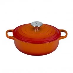 COOKWARE Le Creuset 3.5 Qt. Signature Sauteuse - Flame