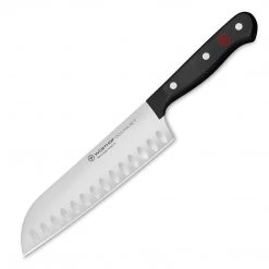 CUTLERY Wusthof Gourmet 7" Santoku, Hollow Edge