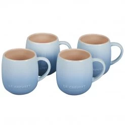 Le Creuset Heritage Mugs - Costal Blue