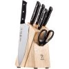 J.A. Henckels International CUTLERY J.A Henckels International Dynamic 7pc Knife Block Set