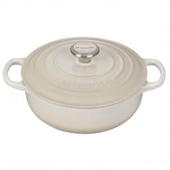 COOKWARE Le Creuset 3.5 Qt. Signature Sauteuse - Meringue