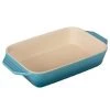 Le Creuset 1.8 Qt. 1.8 Qt. [10.5" X 7"] Rectangular Dish - Caribbean COOKWARE