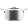 COOKWARE Chantal 7 Qt. Stock Pot W/ Glass Lid
