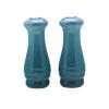Le Creuset 4 Oz. Each Salt And Pepper Shaker Set Of 2 - Caribbean 1 Le Creuset 4 Oz. Each Salt And Pepper Shaker Set Of 2 - Caribbean