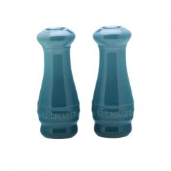 Le Creuset 4 Oz. Each Salt And Pepper Shaker Set Of 2 - Caribbean