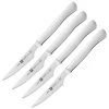 Zwilling J.A. Henckels 4-Piece Stainless Steel Serrated Steak Knife Set