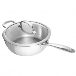 Oxo Good Grips Tri-Ply Stainless Steel Pro 3.5-Quart Coverd Sauce Pan COOKWARE