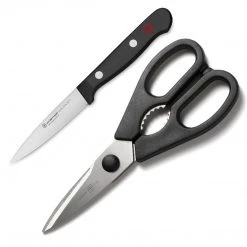 Wusthof Gourmet 2-Piece Paring Knife And Shears CUTLERY