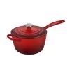 Le Creuset 2.25 Qt. Signature Saucepan - Cerise 1 Le Creuset 2.25 Qt. Signature Saucepan - Cerise