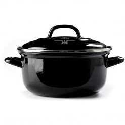 BK Cookware BV Dutch Oven 2.5QT, Black, (CC002461-001)