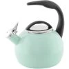 Chantal 2 Qt. Enamel-on-Steel Anniversary Teakettle - Sage Green