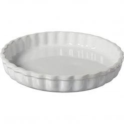 Le Creuset 1.5 Qt. (9") Tart Dish - White COOKWARE