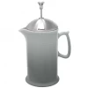 Chantal 28-Ounce Ceramic French Press W/ Ss Plunger - Fade Grey COFFEE & TEA