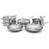 Hammer Stahl Heritage Steel 8 Piece Core Cookware Set - Titanium