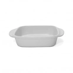 BAKEWARE Chantal 8" X 8" X 2.5" Classic Square Baker - White