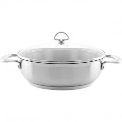 Chantal 5 Qt. Chef's Pan W/ Glass Lid