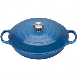 Le Creuset Signature 2.25-Quart Braiser With Stainless Steel Knob - Marseille