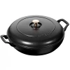 COOKWARE Staub Cast Iron 3.5-Quart Braiser - Matte Black 1 COOKWARE Staub Cast Iron 3.5-Quart Braiser - Matte Black