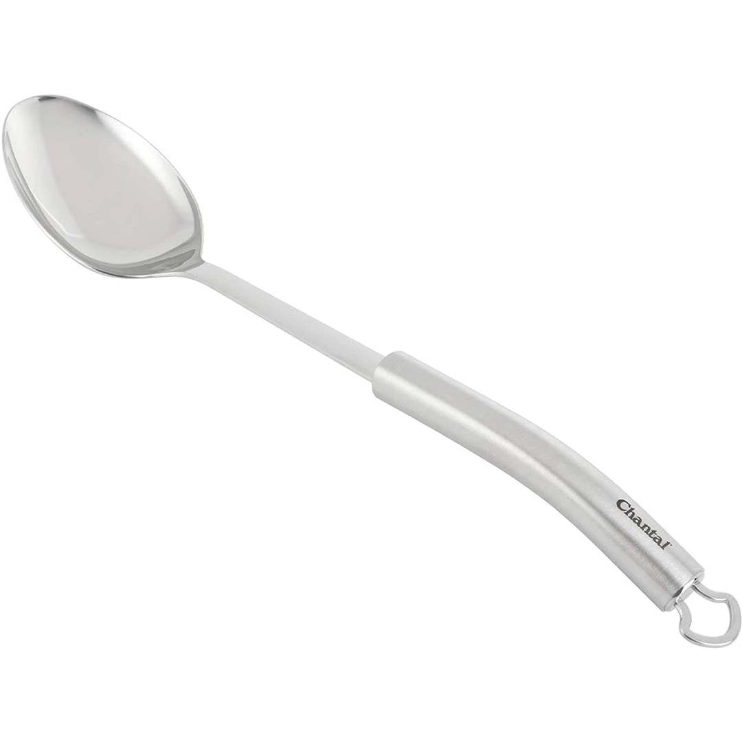 COOKWARE Chantal 14" Solid Spoon - Stainless Steel 3 COOKWARE Chantal 14" Solid Spoon - Stainless Steel