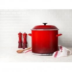Le Creuset 16-Quart Stockpot - Cerise COOKWARE