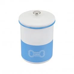 Le Creuset 4.25 Qt. Treat Jar With Stainless Steel Knob - Light Blue