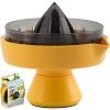 Trudeau 9612006 2in1 Lemon Squeezer, Yellow/Grey