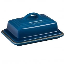 Le Creuset 6.75" X 5" X 3.5" Heritage Butter Dish - Marseille