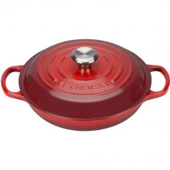 Le Creuset Signature 2.25-Quart Braiser With Stainless Steel Knob - Cerise