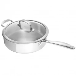 Oxo Good Grips Tri-Ply Stainless Steel Pro 4-Quart Covered Skillet