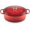 COOKWARE Le Creuset 6.75 Qt. Signature Oval Dutch Oven - Cerise 1 COOKWARE Le Creuset 6.75 Qt. Signature Oval Dutch Oven - Cerise