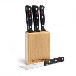 Wusthof Gourmet 7-Piece Steak Block Set CUTLERY