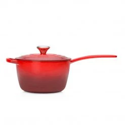Le Creuset 1.75 Qt. Signature Saucepan - Cerise