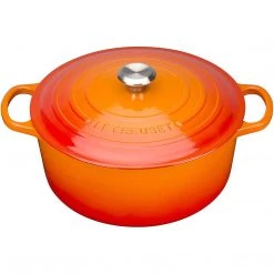 COOKWARE Le Creuset 3.5 Qt. Signature Round Dutch Oven - Flame