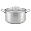 Breville Thermal Proâ® Clad Stainless Steel 8-Quart Covered Stockpot