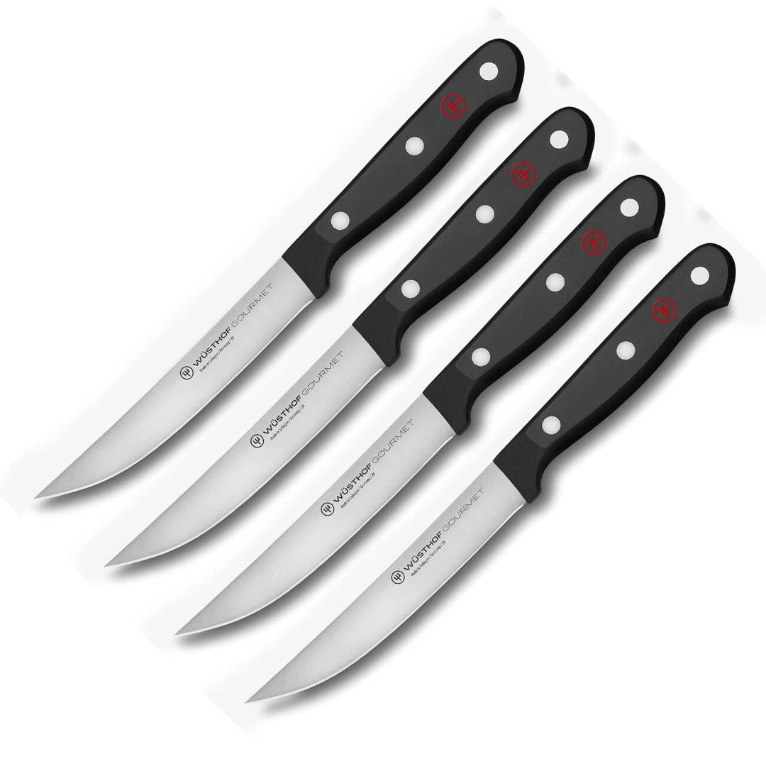 Wusthof Gourmet 4-Piece Steak Knife Set CUTLERY 3 Wusthof Gourmet 4-Piece Steak Knife Set CUTLERY