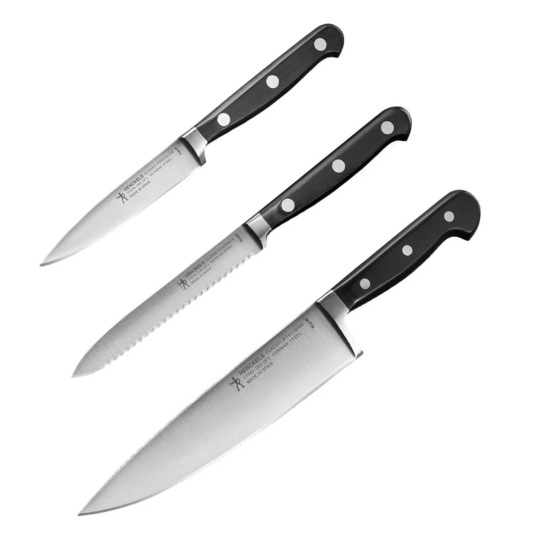 J.A. Henckels International Classic Precision 3-Piece Starter Knife Set 3 J.A. Henckels International Classic Precision 3-Piece Starter Knife Set