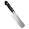 Kikuichi Warikomi Elite Damascus Tsuchime 6.5" Nakiri Knife CUTLERY