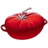 Staub Cast Iron 3-Quart Tomato Cocotte - Cherry COOKWARE