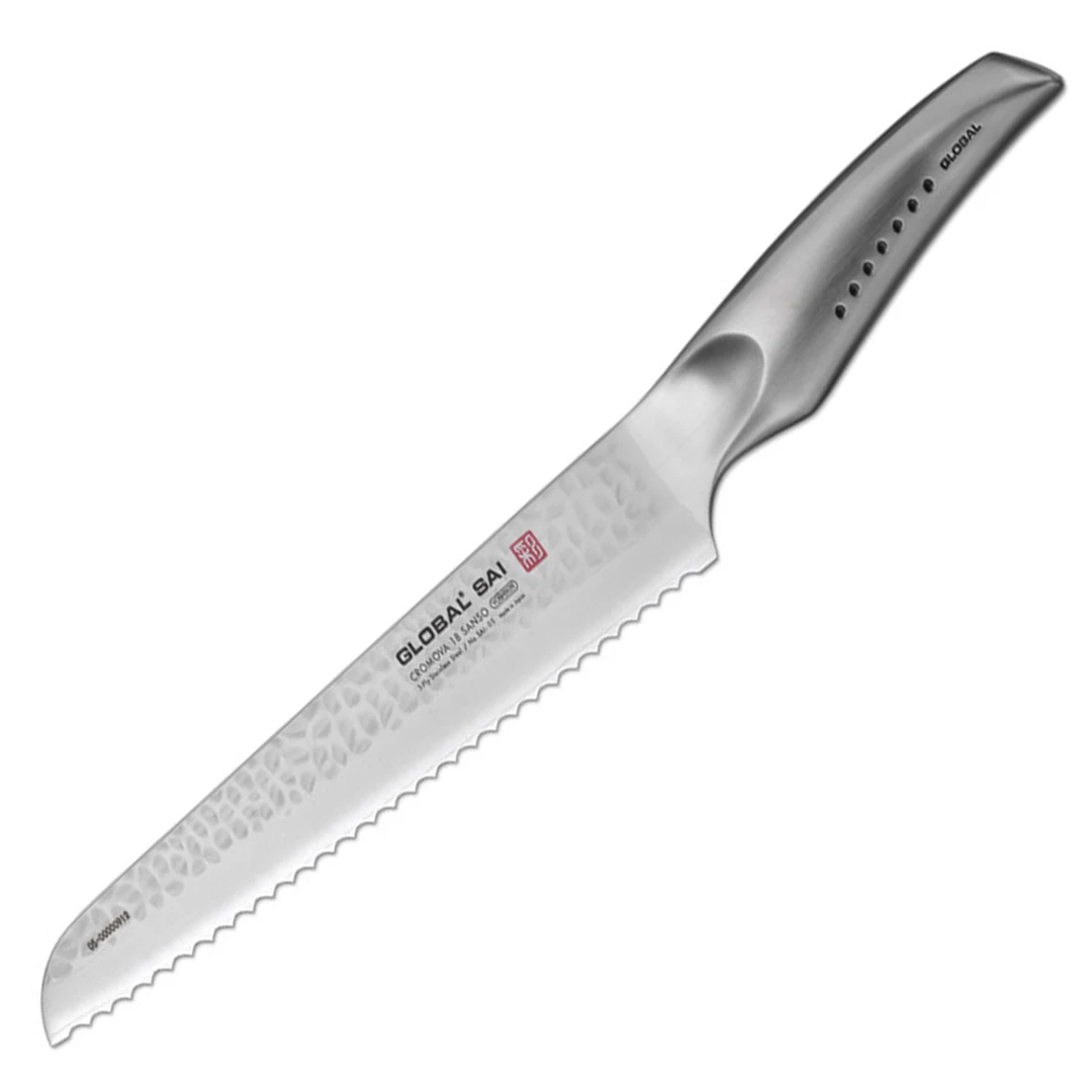 Global Sai 9'' Bread Knife 3 Global Sai 9'' Bread Knife