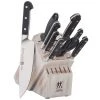 CUTLERY Zwilling J.A. Henckels Pro 10-Piece Knife Block Set - Rustic White