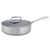Zwilling J.A. Henckels Clad Cfx 3-Quart Stainless Steel Ceramic Nonstick Saute Pan
