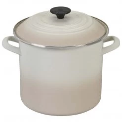 COOKWARE Le Creuset 8-Quart Stockpot - Meringue