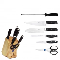 J.A. Henckels International Forged Premio 7-Piece Knife Block Set