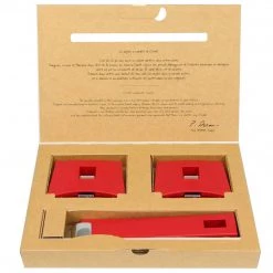 Cristel Mutine Set Of 1 Derachable Handle And 2 Side Handles - Raspberry