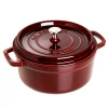 Staub Cast Iron 9-Quart Round Cocotte - Grenadine COOKWARE