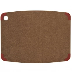 Epicurean Nonslip Series 17.5'' X 13'' Cutting Board - Nutmeg/Red