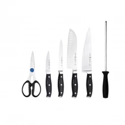 J.A. Henckels International Forged Premio 7-Piece Knife Block Set