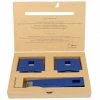 COOKS TOOLS Cristel Mutine Set Of 1 Derachable Handle And 2 Side Handles - Blue Ink