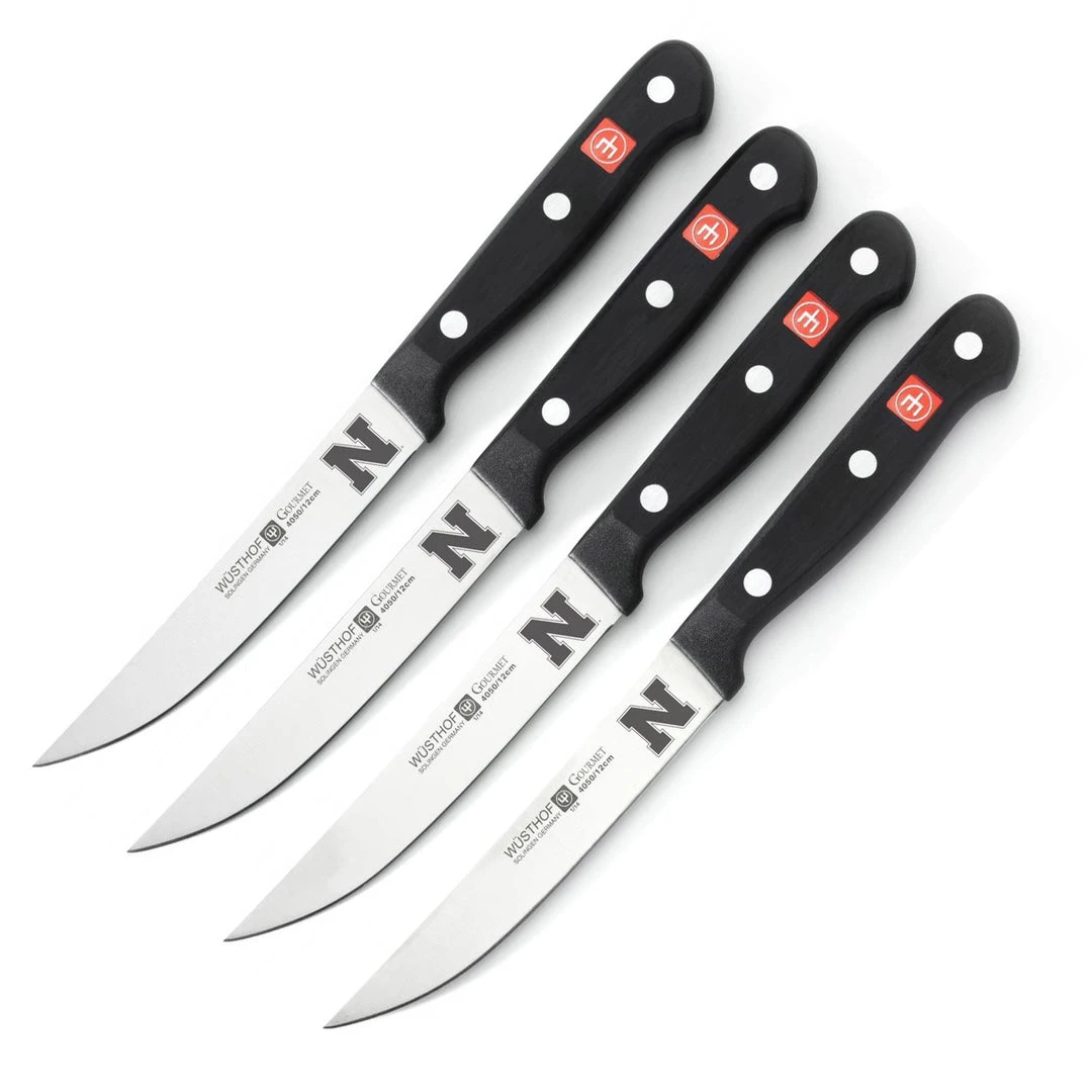 Wusthof Gourmet 4 Pc. Nebraska Steak Knife Set CUTLERY 3 Wusthof Gourmet 4 Pc. Nebraska Steak Knife Set CUTLERY